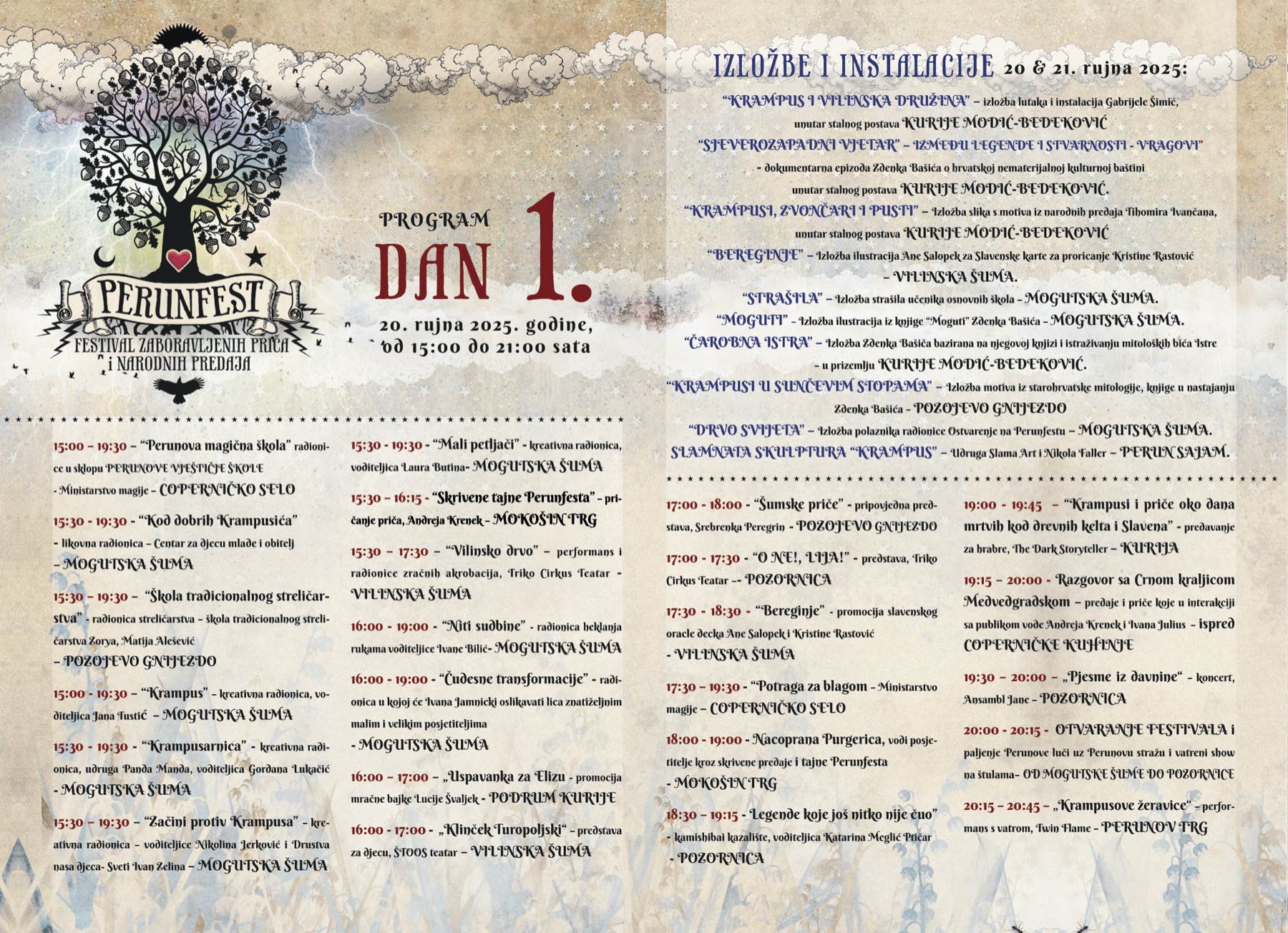 Program Perunfest 2025 — DAN 1