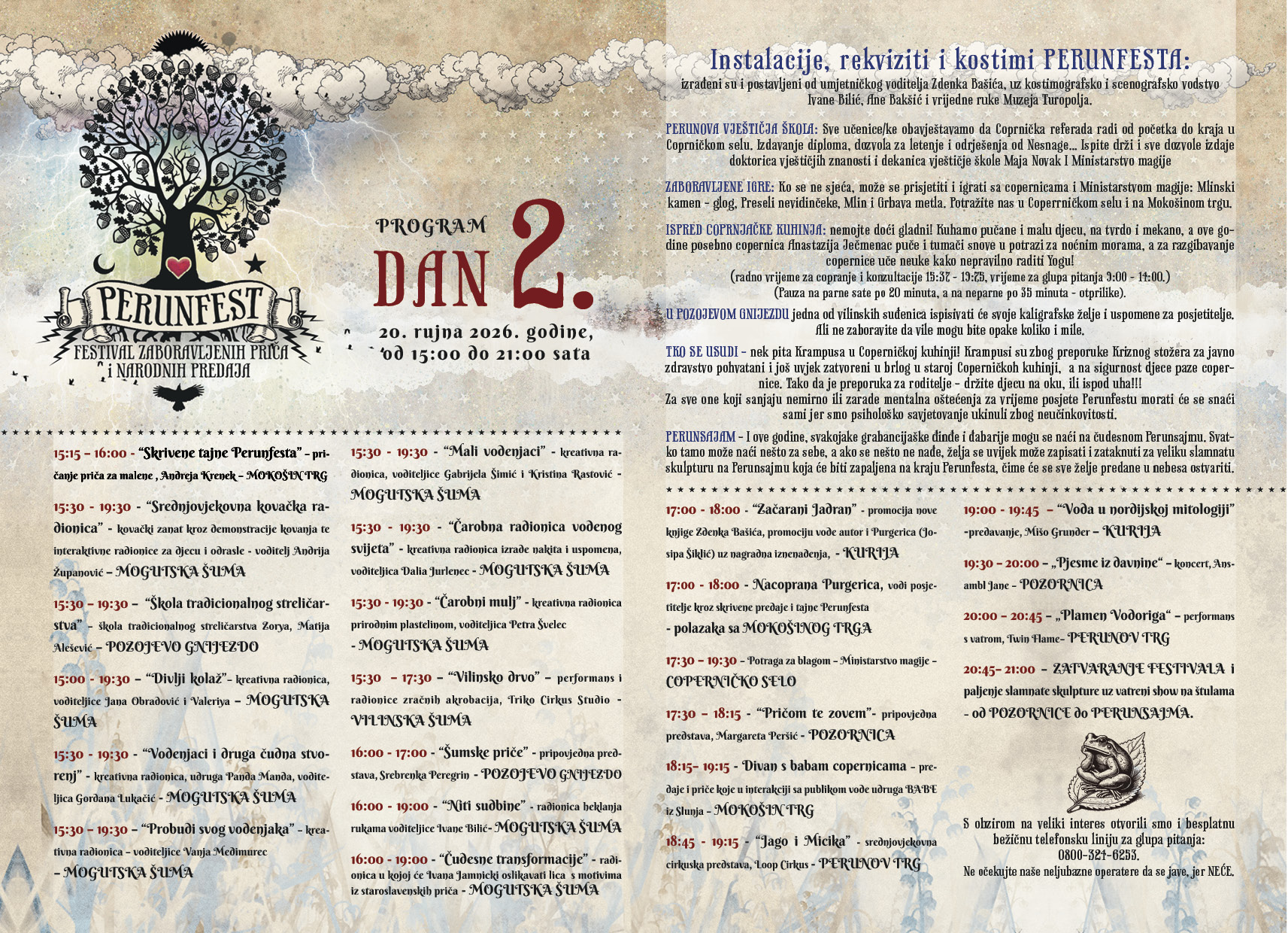 Program Perunfest 2026 — DAN 2